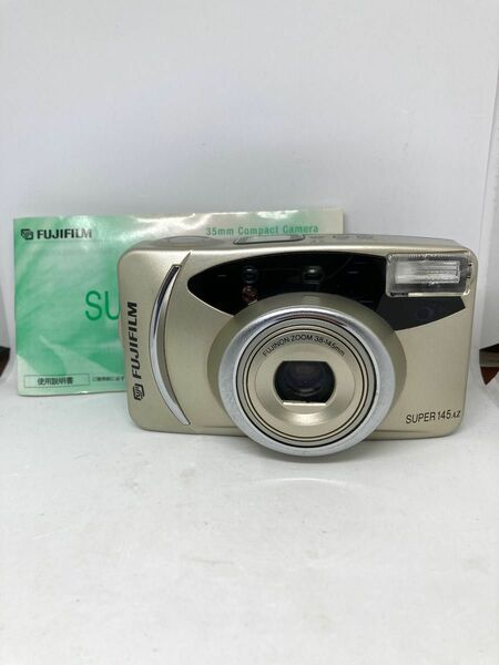 美品動作品 FUJIFILM SUPER 145AZ 使用説明書付き