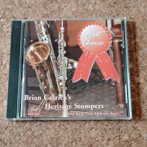 水|CD US盤 ブライアン・キャリック[Brian Carrick's Heritage Hall Stompers]｜First Choice [BCD-345]