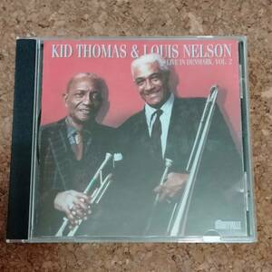 水|CD DK盤 キッド・トーマス&ルイ・ネルソン[Kid Thomas&Louis Nelson]｜Live In Denmark Vol. 2 [STCD 6027]