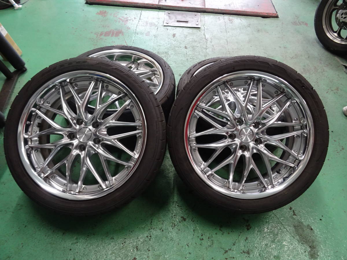 予約受付中】 - ワークの20インチホイールタイヤセット - 大阪:129900