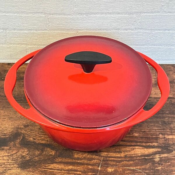 LE CREUSET ルクルーゼ センセーション　チェリーレッド　20cm