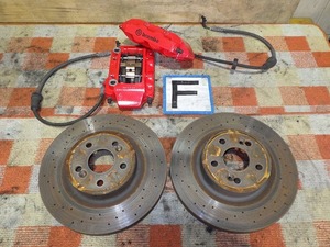  Renault Sport Megane RS MF4R2 latter term "Brembo" caliper disk rotor Set [E]