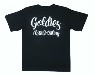Goldies ゴールディーズ SCRIPT LOGO Tシャツ Lサイズ BK