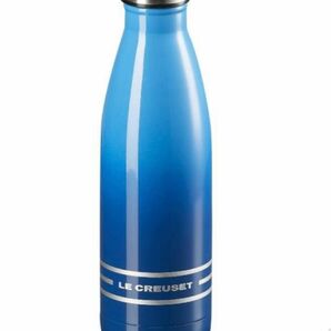 再値下げ　LE CREUSET ル・クルーゼ ハイドレーションボトル500ml 新品未使用品 希少ブルー ステンレスボトル 