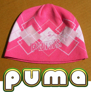 即決■PUMA■ガッツカンズ桃色仮面cap■■古着