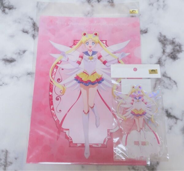 セーラームーン ハナビヨリ アクリルフィギュア&クリアファイル 2点セット