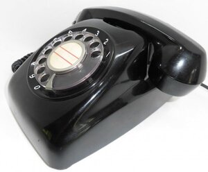 SZ85* black telephone *600-A2 TEL 84-4* Japan electro- confidence telephone . company 5-D* Showa Retro * antique *