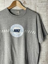 ☆US古着 NIKE ナイキ Tシャツ 半袖 プリント グレー灰色【M】コットン　　　　　◆3801◆_画像1