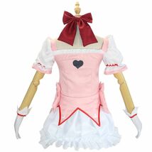 【送料無料】Mサイズ 魔法少女まどか☆マギカ 鹿目まどか コスプレ まどマギ レディース 衣装 仮装 変装 ワンピース アニメ ゲーム_画像4