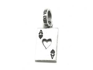 ☆本物 正規品 ロイヤルオーダー ACE OF HEART エース オブ ハート ペンダントトップ シルバー925☆