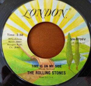 The Rolling Stones/ Time Is On My Side / Congratulations/米London7/1970’sリイシュー