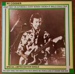 Ry Cooder/Crazy 'Bout An Automobile (Every Woman I Know/英Org.”12