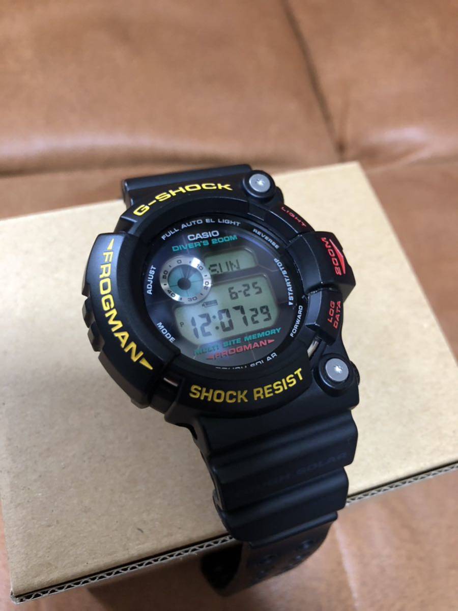 高級品市場 G-SHOCK フロッグマン超貴重品 GW-200Z-1JF 腕時計