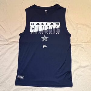 DALLAS COWBOYS ダラスカウボーイ　NEW ERA ノースリーブ　ネイビーS