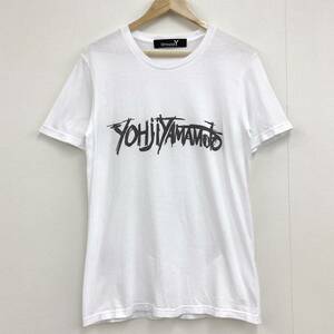 Ground Y ロゴ 半袖 Tシャツ ホワイト 白 3サイズ GroundY グラウンドワイ Yohji Yamamoto ヨウジヤマモト カットソー Tee archive 3030331