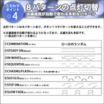 クリスマス イルミネーション 防滴 カーテン ライト 電飾 ＬＥＤ ３.２５ｍ １８０球 ブルー 青 ８種類点滅 Ａコントローラセット_画像7