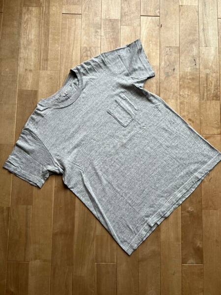 FilMelange フィルメランジェ SUNNY サニー クルーネック ポケットTシャツ サイズ3(S) OLD MELANGE グレー