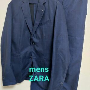 メンズ　ZARA セットアップ　シャドウチェック