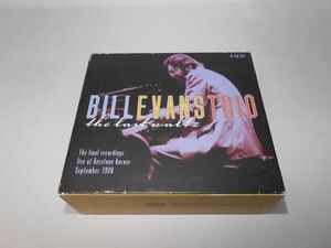 BILL EVANS TRIO THE LAST WALTZ ビル・エヴァンス　ザ・ラスト・ワルツ CD