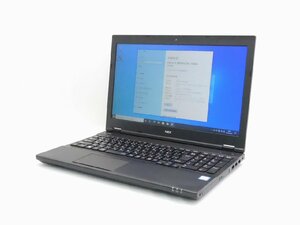 【1円スタート】NEC VersaPro VKM17X-2 PC-VKM17XZG2 Core i5 8350U 1.7Ghz 12GB 256GB(SSD) DVD-ROM 15.6インチ HD Windows10 Pro 64bit