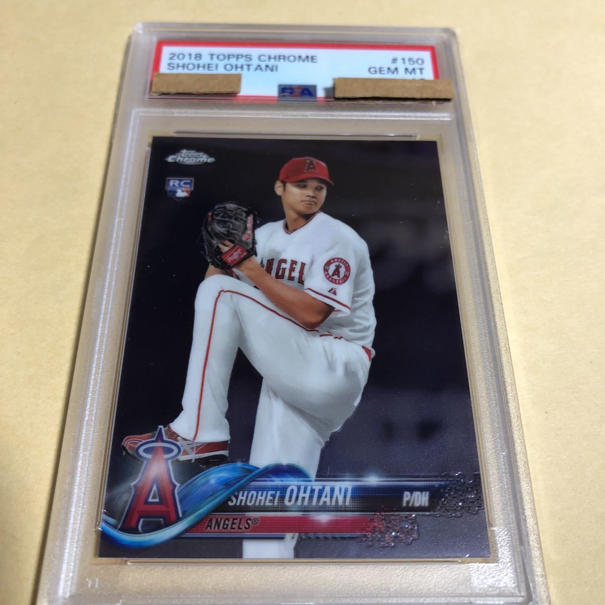 PSA10】大谷翔平 2018 Topps Chrome ルーキーカード 投手-