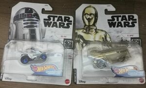 Hot Wheels スターウォーズ セット ミニカー C-3PO R2-D2