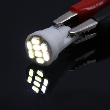 ★1円スタート【月曜日21時終了】★T10（T16） 8連LEDバルブ（8SMD） 11個 1206 ウェッジ球 12V 高輝度 ホワイト(純白) ルームランプ_画像10