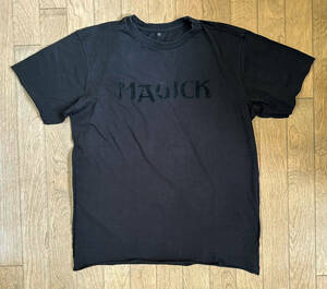 ■AKA SIX simon barker “MAGICK” Tシャツ BK-M 藤原ヒロシ Jamie Reid