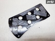 VISION motorworks カーボン調 アクセル ブレーキ ペダル 2個 汎用 即納 棚D8M_画像8