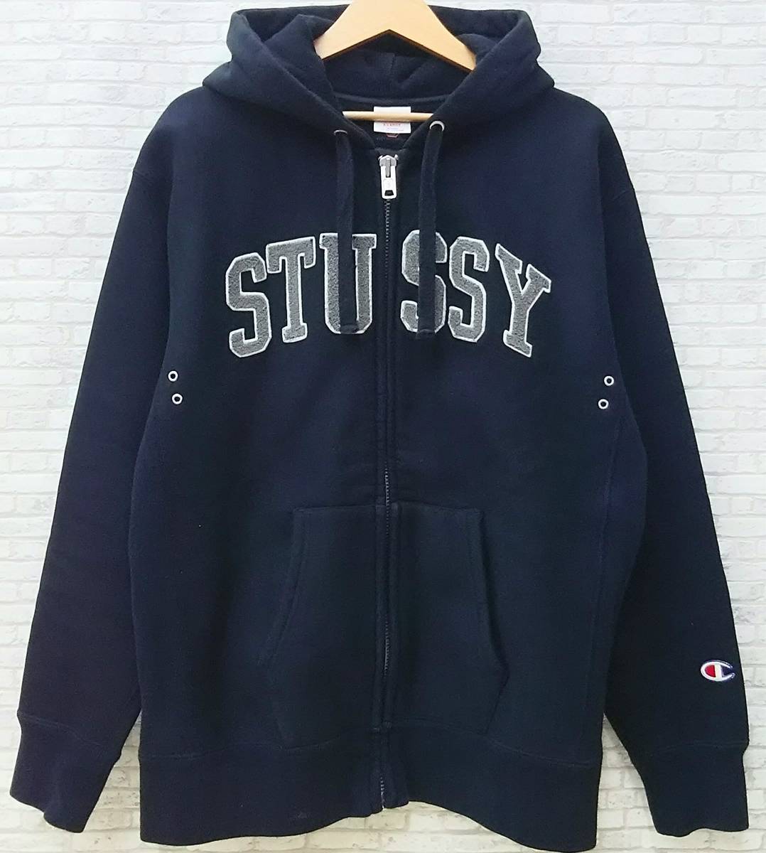 Yahoo!オークション  stussy チャンピオン コラボの落札相場・落札価格