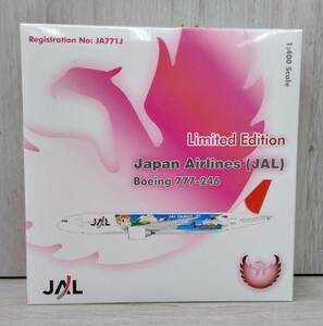 JAL Japan Airlines Boeing 777-246 Limited Edition JA771J ムシキングデザイン 1:400scale