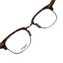 OLIVER PEOPLES balen dm 伊達メガネ ブラウン ケース付き べっ甲 オリバーピープルズ 店舗受取可_画像6