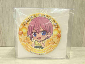 五等分の花嫁 一花 HAPPY BIRTHDAY 2020.5.5 ネックレス/アクリルスタンド/缶バッジ セット