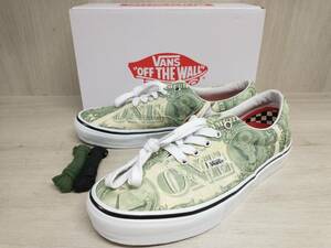 VANS Supreme 27cm 23SS Doller Era スニーカー バンズ ヴァンズ シュプリーム ダラー エラ 箱付き メンズ グリーン シューズ 靴