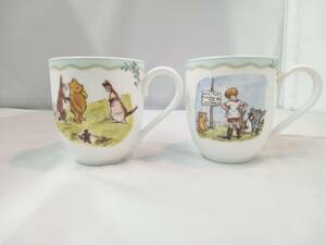 Noritake プーさん マグカップ ペア 箱なし