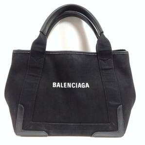 BALENCIAGA ／バレンシアガ／ネイビーカバS／339933／ バッグの画像1