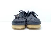 ★ kith × Clarks キス×クラークス ワラビー MLB ニューヨークヤンキース 24.5cm ネイビー 通年_画像2