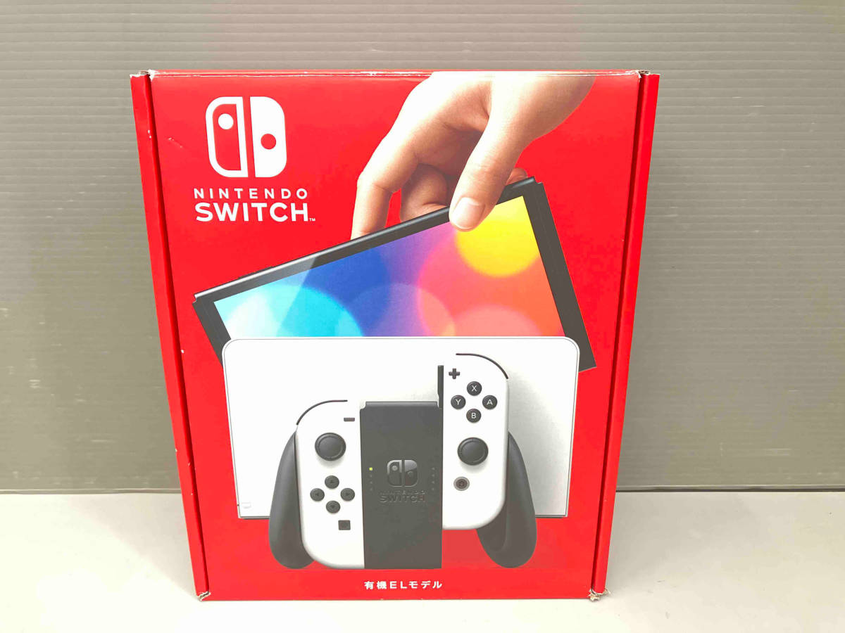 Nintendo Switch(有機ELモデル) Joy-Con(L)/(R) ホワイト(HEGSKAAAA