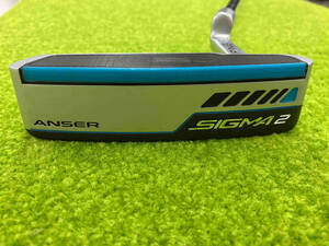 PING SIGMA 2 ANSER オリジナルスチール 約85cm（約33.5インチ）約535.5g ヘッドカバーあり 付属品あり パター