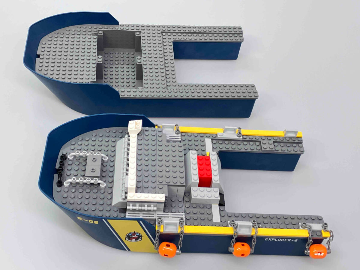 LEGO レゴ 船 ベースパーツ 合計3.5kg以上大量まとめ売り※POLICE船