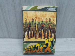 ファミコンウォーズ　任天堂　箱破れ、テープ貼りあり　説明書折れ目あり