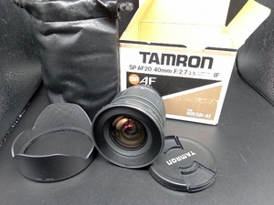 ジャンク Tamron SP AF 20-40MM F2.7-3.5 ニコンマウント 交換レンズ