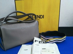 FENDI フェンディ セレリア レイ カーフ 8BN137 NDU 169 0501 ハンドバッグ ショルダーバッグ 2way グレージュ