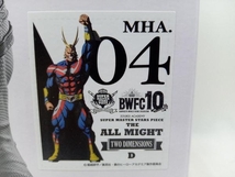 TWO DIMENSIONS賞 オールマイト 一番くじ 僕のヒーローアカデミア BWFC 造形ACADEMY SUPER MASTER STARS PIECE THE ALL MIGHT_画像3