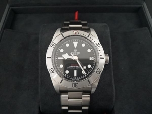 TUDOR 79730／ブラックベイ 時計　イカ針　ビッククラウン　チューダー