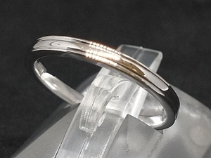 K18 18金 WG デザイン リング 指輪 ホワイトゴールド 2.1g #11 店舗受取可