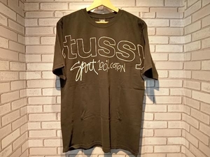 STUSSY ステューシー 半袖 Tシャツ ブラックカラー 文字 ロゴ Mサイズ ストリート