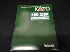 動作確認済 Nゲージ KATO 10-1552 201系中央線色(T編成) 4両増結セット