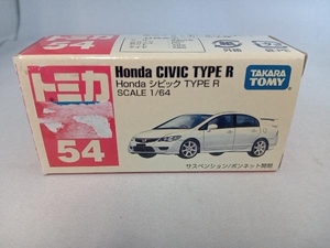 トミカ No.54 Honda シビック TYPE R 赤箱 ロゴ白字 中国製