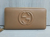 GUCCI グッチ 597187 525040 ラウンドファスナー長財布 レディース ブランド財布_画像1